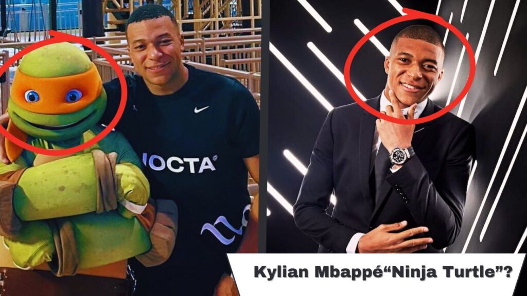 Kylian Mbappé Ninja Turtle