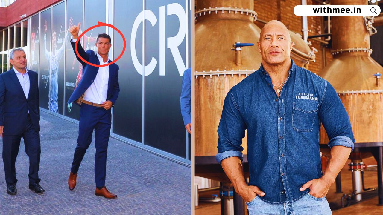 Dwayne Johnson and Cristiano Ronaldo Business