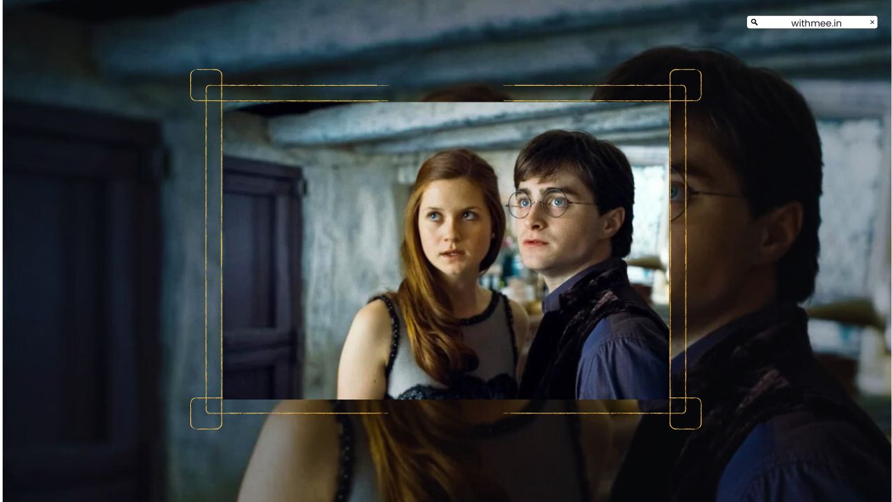 Bonnie Wright With Harry Potter