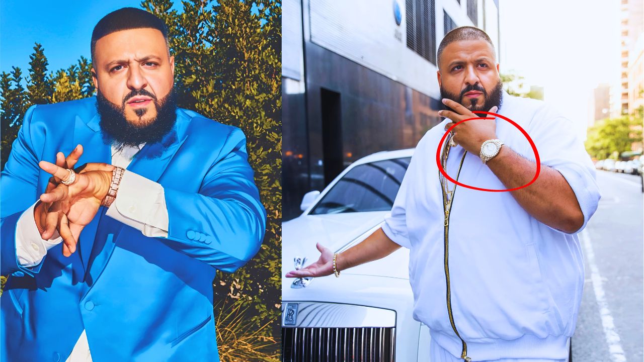 DJ Khaled Net Worth and posing with his Rolls Royce